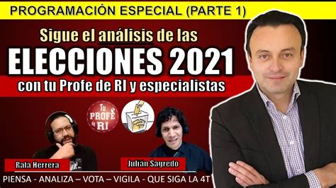 SE ACABÓ AHORA A ANALIZAR LAS ELECCIONES 2021 ANÁLISIS CON TU PROFE