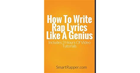 How To Write Rap Lyrics Like A Genius [step By Step E Book With