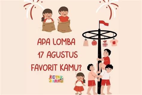 Ide Lomba Agustus Unik Dan Lucu Untuk Dewasa Anak Ibu Ibu Dan