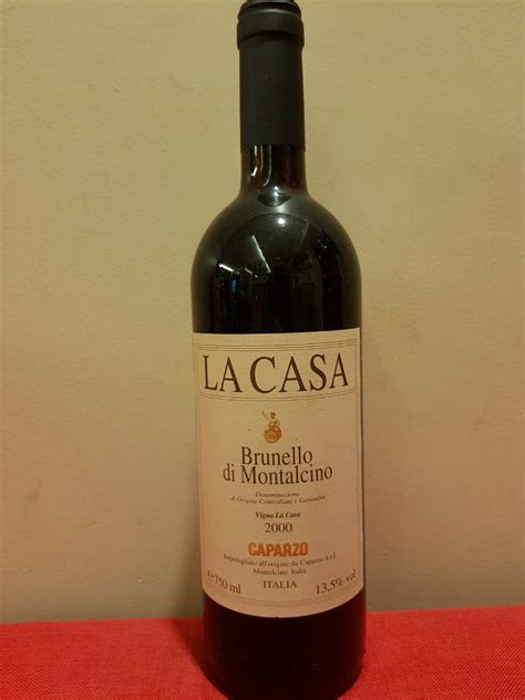 Caparzo La Casa Brunello Di Montalcino Food Drinks Beverages