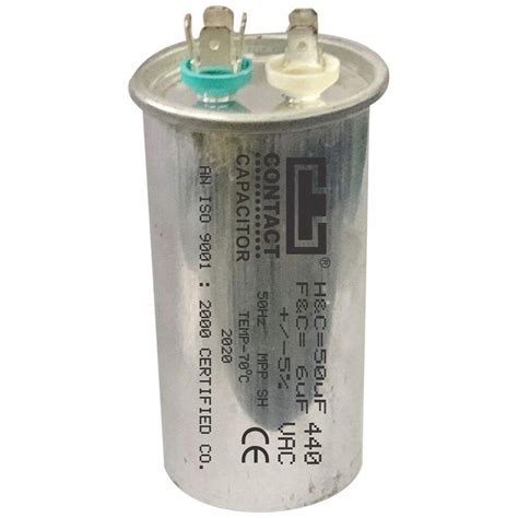 Buy Online Delhi Arts Acdc Dual Conditioner Capacitor 50 6 Mfd In