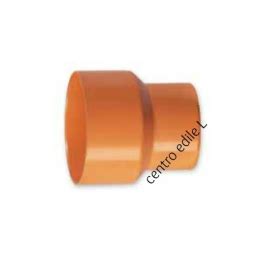 RIDUZIONE PER TUBO IN PVC ARANCIO Dimensioni Mm 40 32