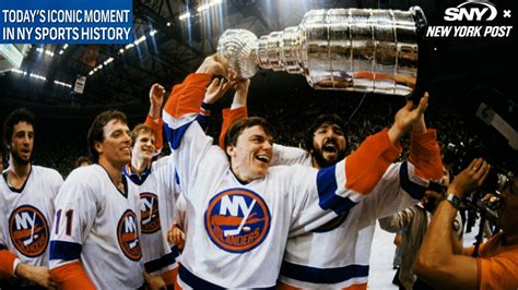 Todays Iconic Moment In New York Sports Islanders Repeat As Stanley