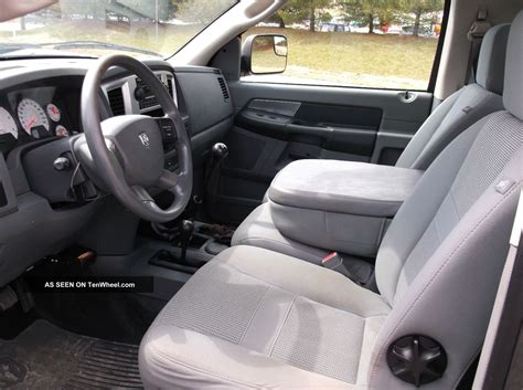 2007 Dodge Ram 3500 Slt Reg Cab Chassis 4x4 Flat Bed Cummins Tubo