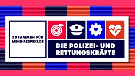 Mehr Respekt für Polizei und Rettungskräfte Bundesregierung