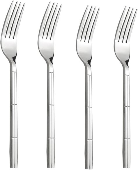 The Best Amazonbasics Stainless Steel Dinner Forks With Round Edge Pack