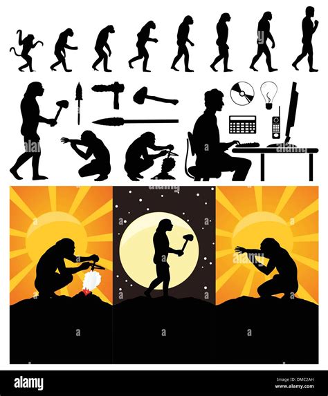 Evolution Computer Stock Vektorgrafiken Kaufen Alamy