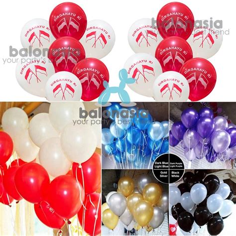 Jual Balon Latex Metalik Mix Tebal 30 Pcs Shopee Indonesia