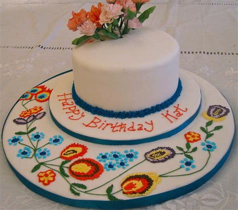 Polish Birthday Cake - Decorated Cake by Daisy Brydon - CakesDecor