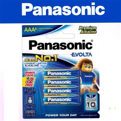 Panasonic Aaa Evolta 6pcspack Official Store Opening Promotion Shopee Malaysia