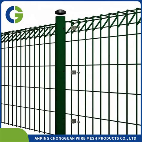 Hot Dipped Anti Climb Galvanized 60 60 2mm Roll Top Fence Steel