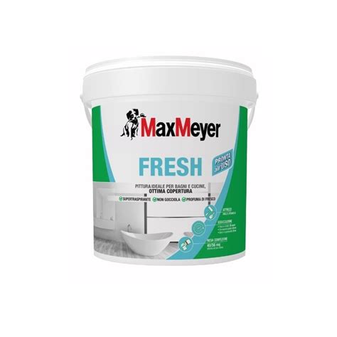 Idropittura Traspirante Bianca Max Meyer Fresh 4 Lt 160869g500002 Dy021