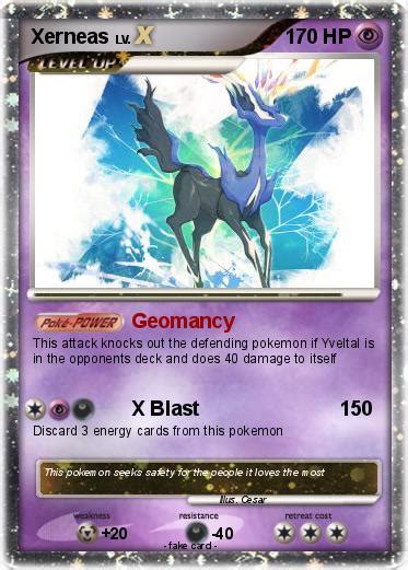 Pokémon Xerneas 847 847 - Geomancy - My Pokemon Card