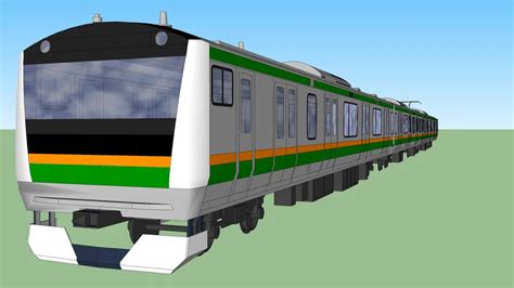 Jr東日本 E233系3000番台 東海道線 3d Warehouse