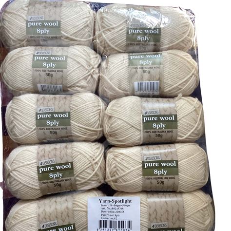 Knitting yarn our wool 8ply(s)