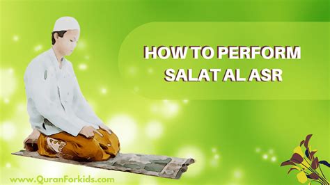 How to Perform Salat al Asr Prayer (Salah) - Quran For kids