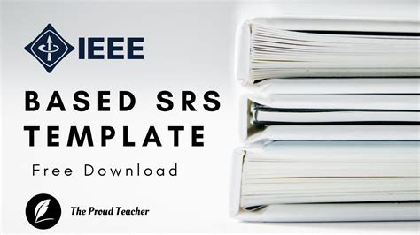 Ieee Based Srs Template Free Download Youtube