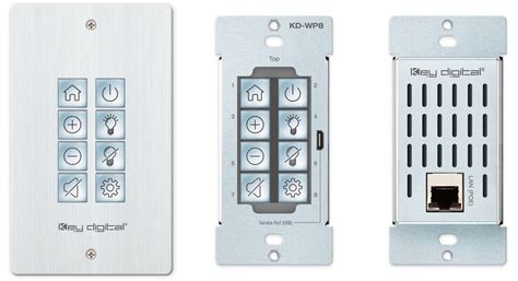 button keypad web programmable