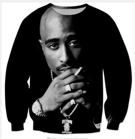 Menwomens Tupac Shakur 3d Print Crewneck Sweatshirt Hoodies Plus Size