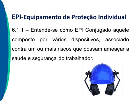 Equipamentos De Prote O Individual Nr Ppt Carregar