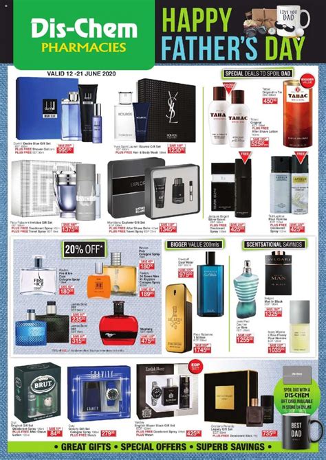 Dischem Specials Dischem Catalogue Dis Chem Father S Day June