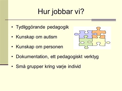 Det sociokulturella funktionshindret och Tydliggörande pedagogik ppt