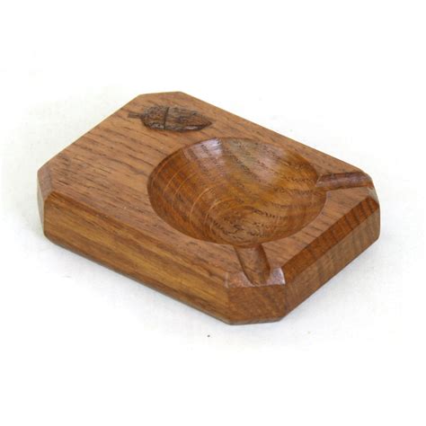 Alan Grainger Acornman Oak Ashtray David Siddall Antiques