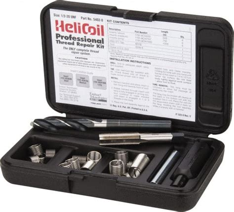 Heli Coil Thread Repair Kit Threaded Insert Msc Direct