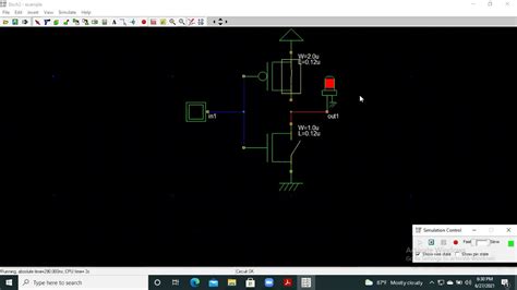 Vlsi Lab 1 Cmos Inverter Design Youtube