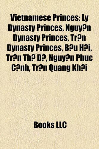 Amazon Co Jp Vietnamese Princes L Dynasty Princes Nguy N Dynasty