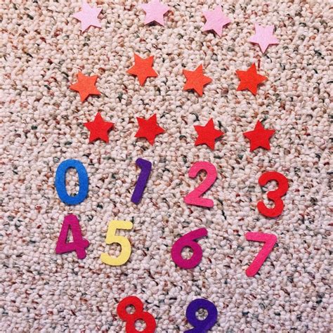 Felt Numbers Etsy