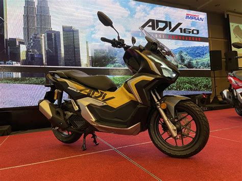 BSH Lancar Honda ADV 160 2023 Di Malaysia Harga RM12 9k