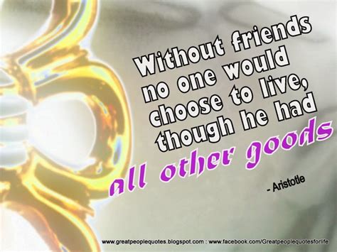 Quotes for life: Friendship - Aristotle