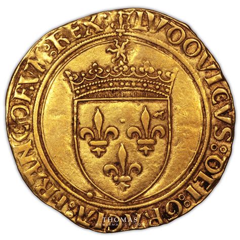 Monnaie France Louis XII Ecu D Or Au Soleil 1498 Paris TTB