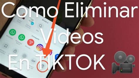 Como Borrar Vídeos De TikTok Fácil y Rápido 2024