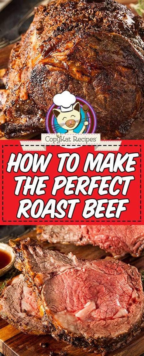 How To Make The Perfect Roast Beef In The Oven Recipe In 2020