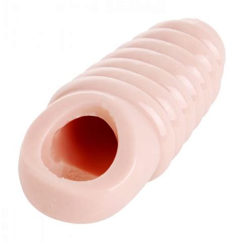 Really Ample Ribbed Penis Enhancer Sheath Beige On Literotica