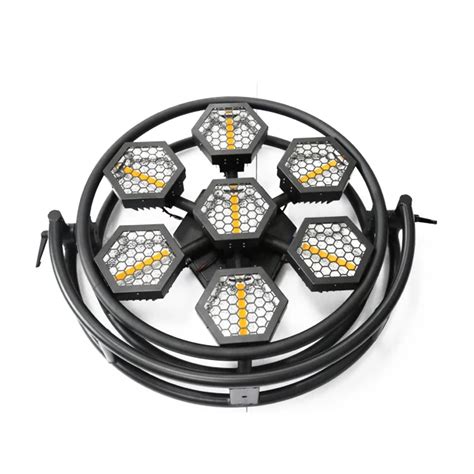 X W Halo Hexa Ww Cw Cob Studio Light Strobe Stage Background