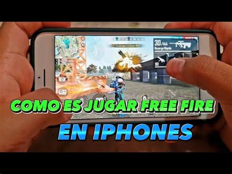 Como Es Jugar Free Fire En Un Iphones Youtube