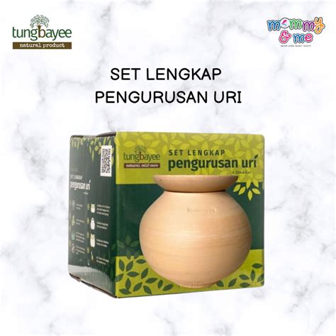 Tungbayee Set Lengkap Pengurusan Uri Tembikar Shopee Malaysia