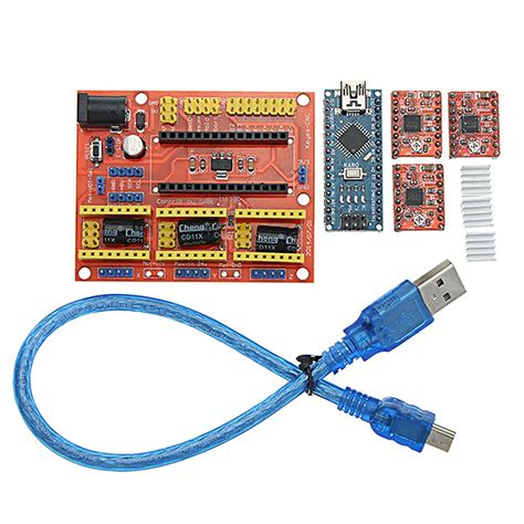 Arduino Cnc Shield V4 Nano 3 0 A4988 Driver Compatible Con Grbl Linio Perú Ge582hl0fe5hglpe