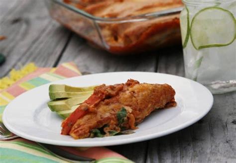 Veggie And Black Bean Enchiladas Mexican Recipes Old El Paso