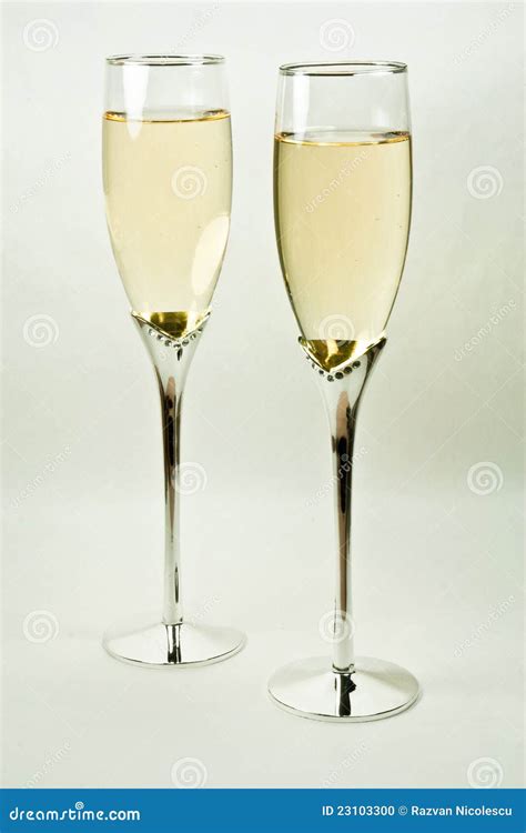 Champagne glasses stock photo. Image of crystal, perfect - 23103300