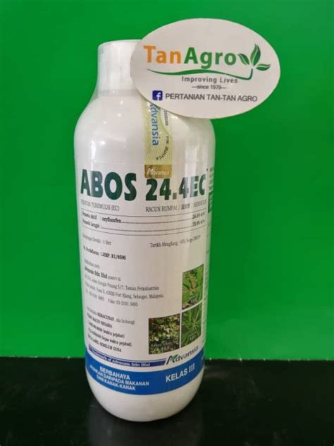 Herbicide Advansia Abos 24 4EC A I Oxyfluorfen 24 4 1L Lazada