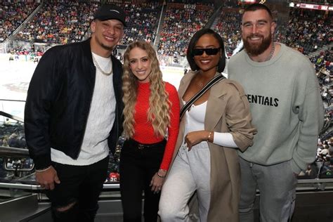 Travis Kelce and girlfriend Kayla Nicole enjoy NHL All-Star date ...