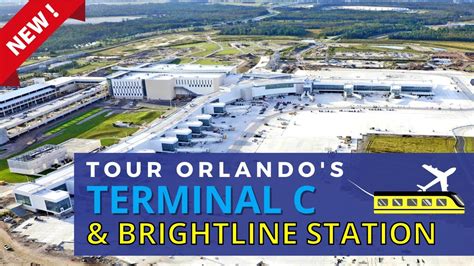 Tour Terminal C At Mco Airport Brightline Update November