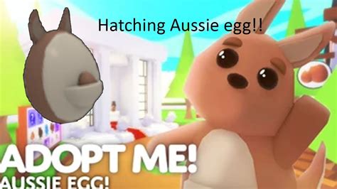 Hatching A Aussie Egg Adopt Me Youtube