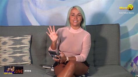 Jenny Scordamaglia At Jenny Live 997 Miami TV YouTube Jenny Miami Tv