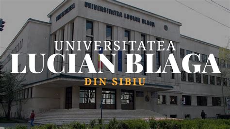 Study Human Medicine In English At Universitatea Lucian Blaga Din Sibiu