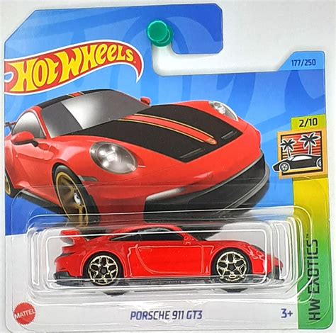 Купить HOT WHEELS PORSCHE 911 GT3 2023 НОВЫЙ отзывы фото и